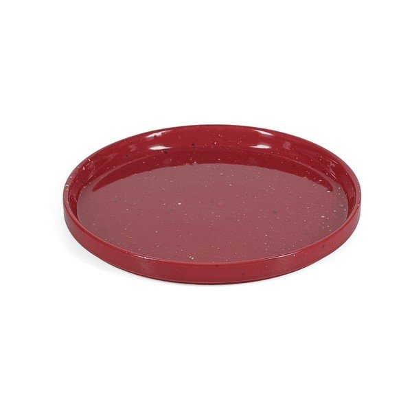 Bordo rdeč desertni porcelanast krožnik ø 20,5 cm Fika – ONA-image-3