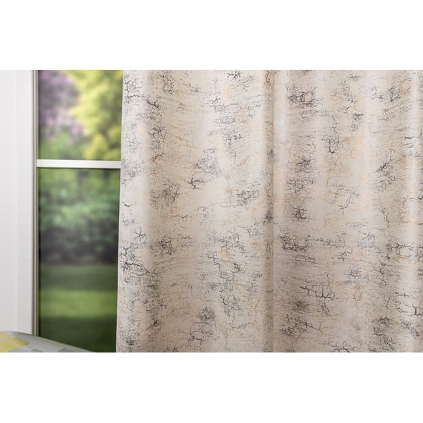 Kremno bela zavesa 140x260 cm Lhasa – Mendola Fabrics-image-3