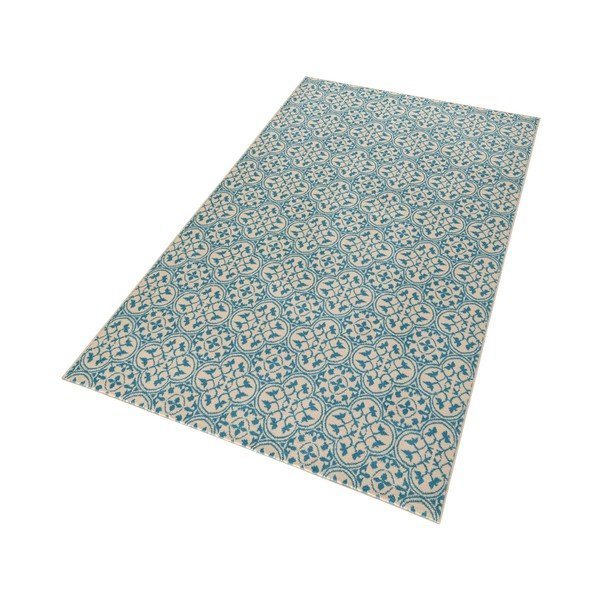Modra preproga Hanse Home Gloria Pattern, 80 x 150 cm-image-3