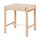 Stolček iz masivnega topola v naravni barvi Abano – House Nordic