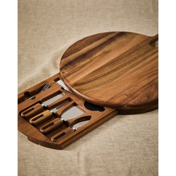 Lesena deska za sir 46 x 36 cm Blera – Kave Home-image-1