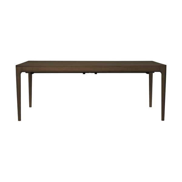 Raztegljiva jedilna miza iz masivnega hrasta 90x200 cm Heart'n'Soul – UMAGE-image-2