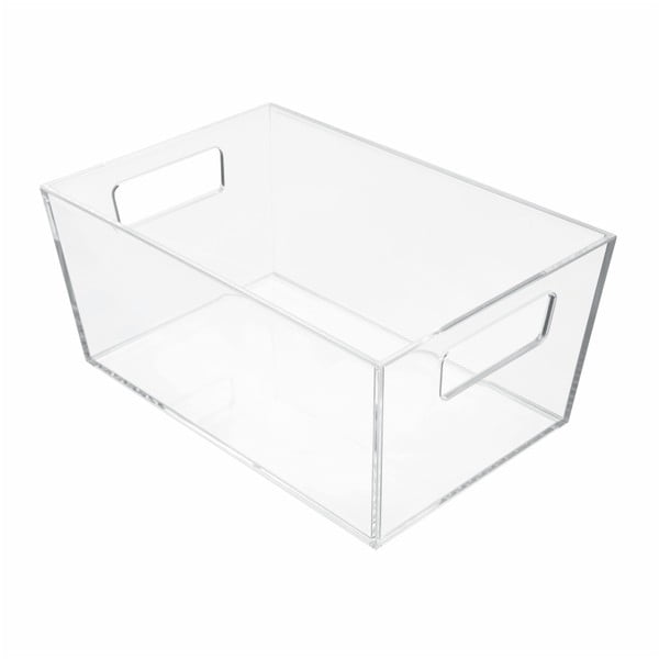 Škatla za shranjevanje iDesign Clarity, 22,8 x 15,2 cm