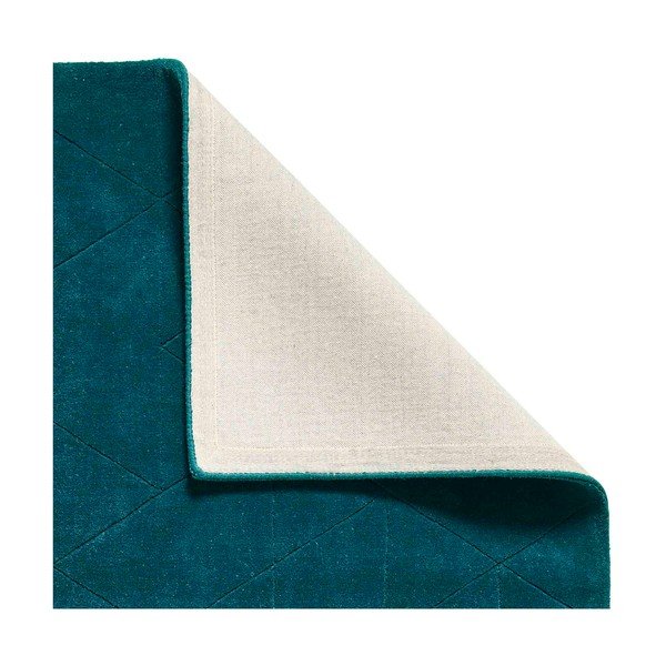 Smaragdno zelena volnena preproga Think Rugs Kasbah, 120 x 170 cm-image-3