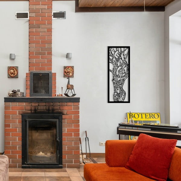 Kovinska stenska dekoracija 20x51 cm - Wallity-image-3