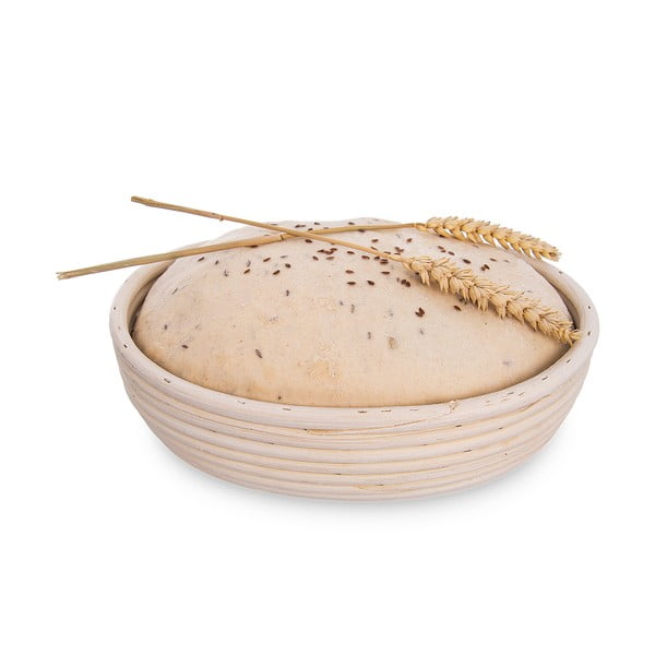 Košara za vzhajanja kruha Orion Rattan, ⌀ 25 cm-image-1