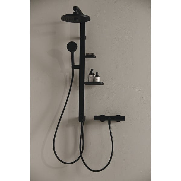 Mat črna kovinska tuš garnitura 110 cm ALU+ – Ideal Standard-image-1