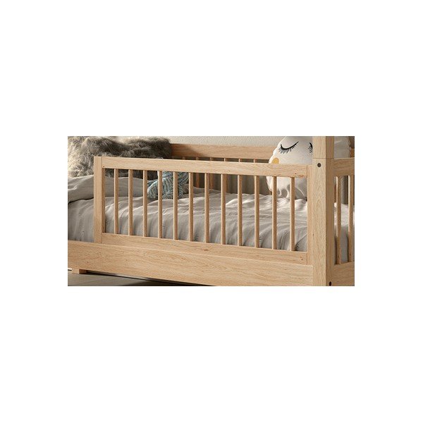 Bočna stranica za posteljo v naravni barvi – Vipack-image-2