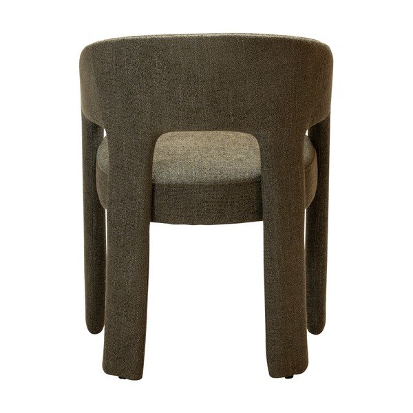 Kaki zelen jedilni stol z nasloni za roke Splendor – DAN-FORM Denmark-image-4