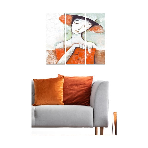 Slike v kompletu 3 ks 20x50 cm – Wallity-image-1