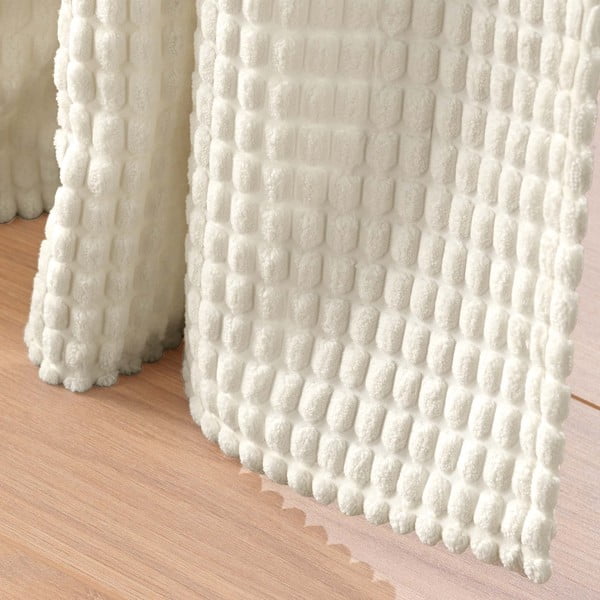 Bež žametna zavesa 140x260 cm Swing – douceur d'intérieur-image-4