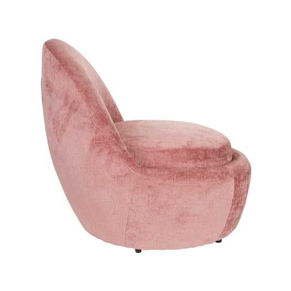 Rožnat fotelj Nash – White Label-image-3