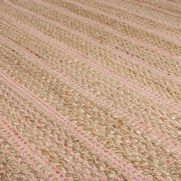 Roza preproga iz jute Flair Rugs Equinox, 160 x 230 cm-image-2