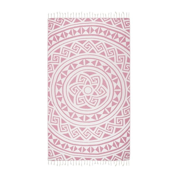 Roza brisača za hamam Kate Louise Mirabelle, 165 x 100 cm-image-2