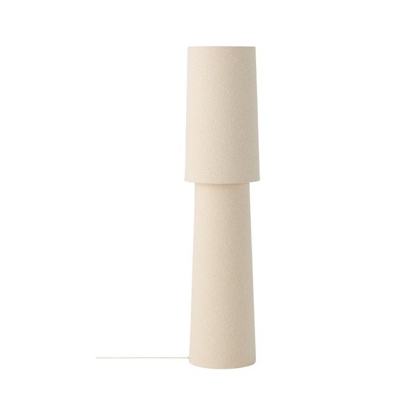 Kremno bela bouclé stoječa svetilka (višina 119 cm) Philo – Ellos Home