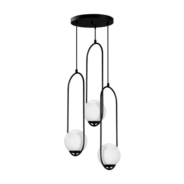 Črna viseča svetilka Squid Lighting Arch, višina 146 cm-image-2