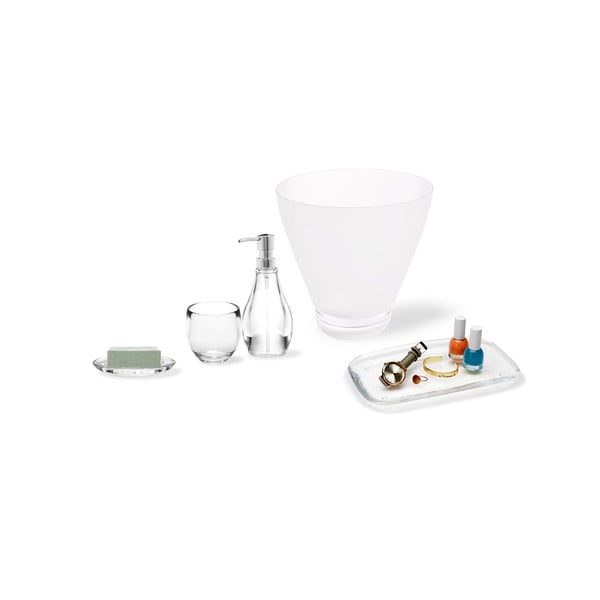 Plastični lonček za zobne ščetke Droplet - Umbra-image-3