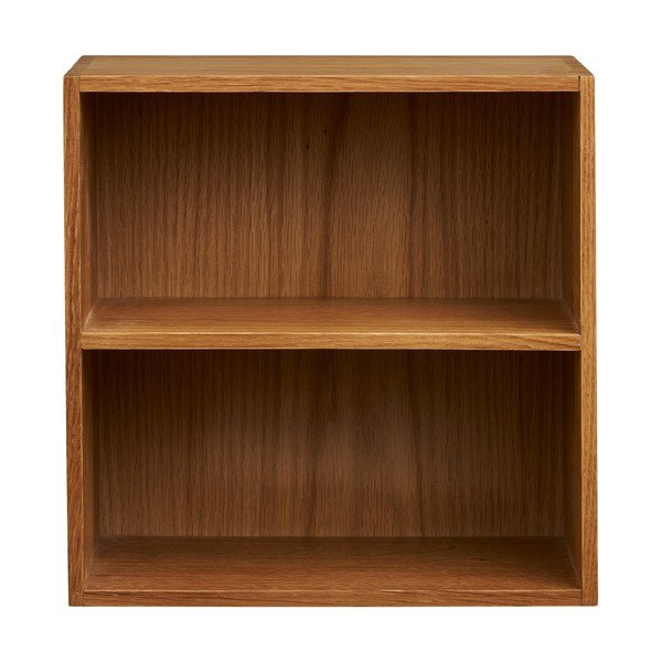 Večnivojska polica iz masivnega hrasta v naravni barvi 18 cm Townsville – House Nordic