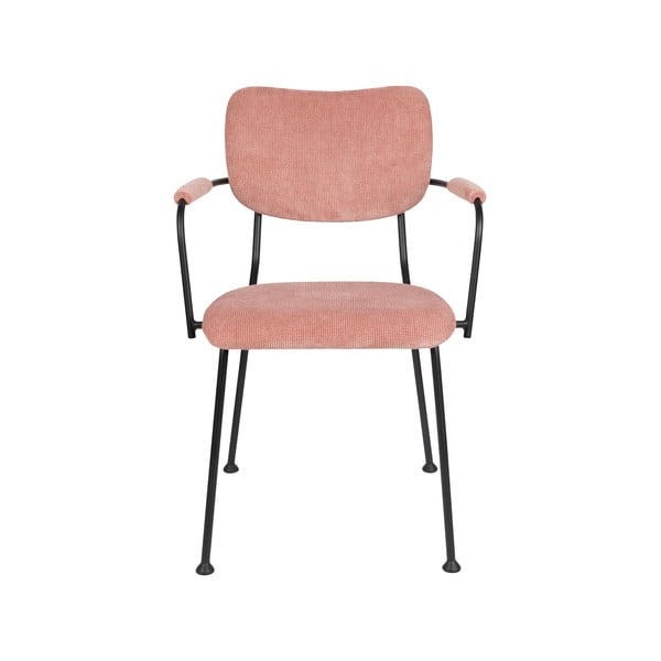 Svetlo rožnati jedilni stoli v kompletu 2 ks Benson – Zuiver