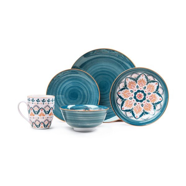 30-delni komplet porcelanaste posode Bonami Essentials Hestia