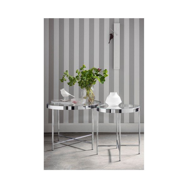 Bela stranska mizica Leitmotiv Smooth, 42,5 x 46 cm-image-1