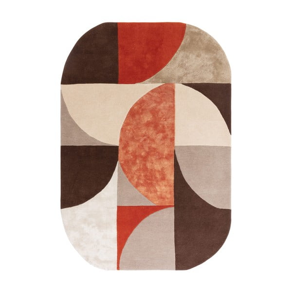 Opečnata volnena preproga 200x300 cm Spice – Asiatic Carpets