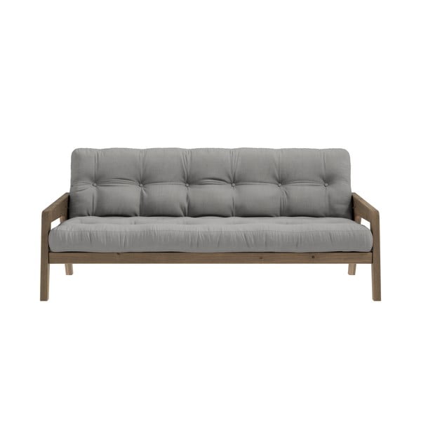 Siv raztegljiv kavč 204 cm Grab - Karup Design