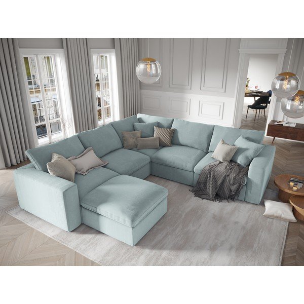 Svetlomoder obojestranski kotni del modularne zofe Windsor & Co Sofas Galaxy-image-4
