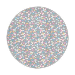 Svetlo siva otroška preproga ø 100 cm Comfort – Mila Home