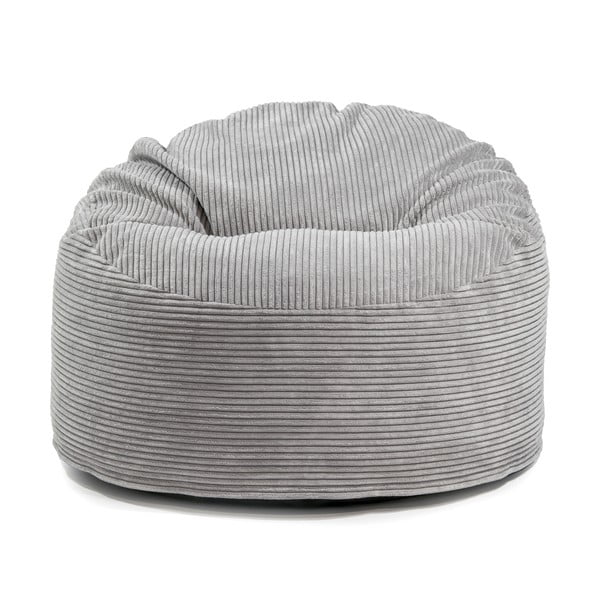 Mentolno zelena otroška vreča za sedenje iz rebrastega žameta Om 85 – SLOWDOWN-image-2