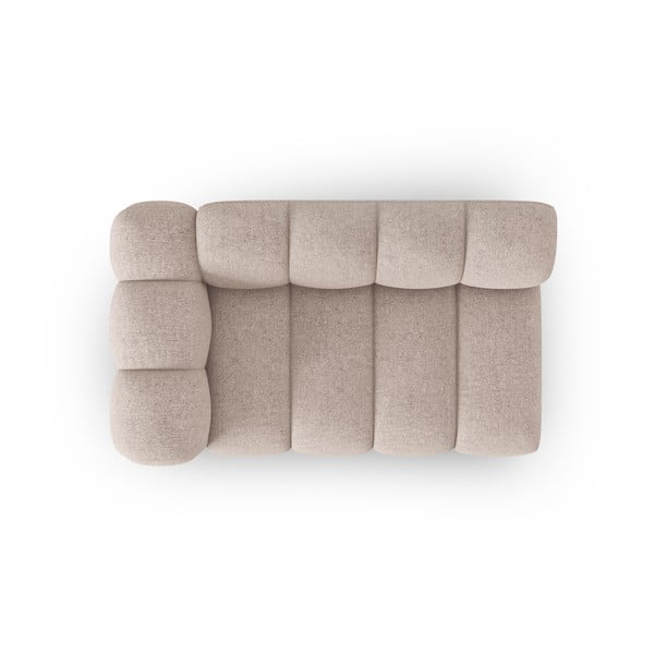 Bež modul za sedežno garnituro (levi kot) Lupine – Micadoni Home-image-3