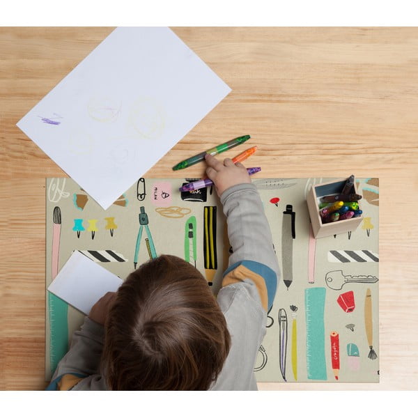 Podloga za pisalno mizo Little Nice Things Workspace, 55 x 35 cm-image-1