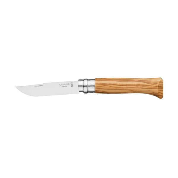 Nož z ročajem iz oljčnega lesa Opinel N°08