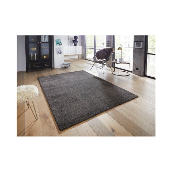 Antracitna preproga Elle Decoration Glow Loos, 200 x 290 cm-image-1