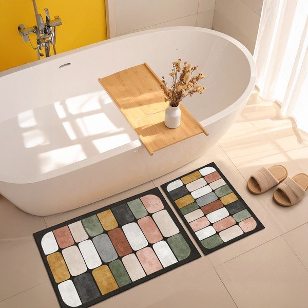 Kopalniške preproge v kompletu 2 ks 60x100 cm – Foutastic-image-2