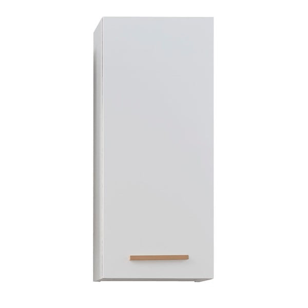 Bela nizka stenska kopalniška omarica 30x70 cm Set 931 - Pelipal