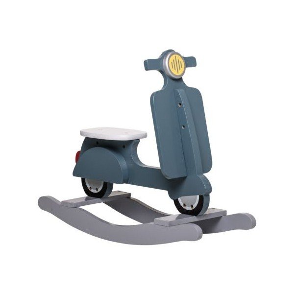 Otroški gugalni konjiček v obliki motornega kolesa Bloomingville Rocking Scooter-image-1