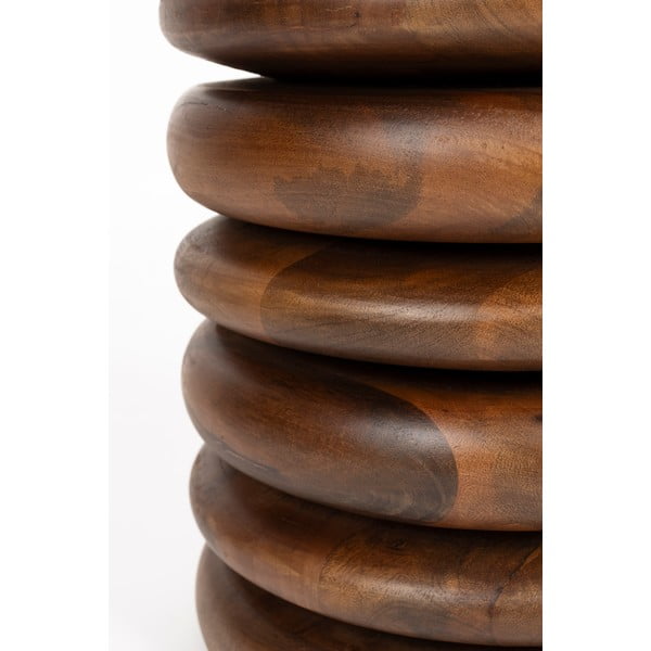 Stolček v temni naravni barvi Disc – Zuiver-image-4