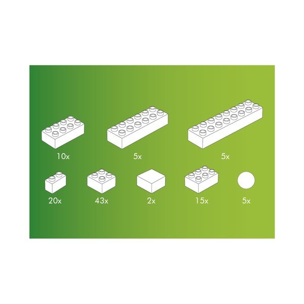 Komplet gradnikov s kroglicami Hubelino, 105 kosov-image-2