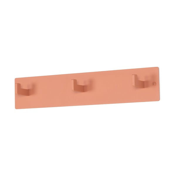 Rožnato-oranžen kovinski stenski obešalnik Leatherman – Spinder Design