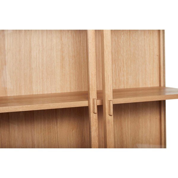 Vitrina iz hrastovega lesa 100x140 cm Panorama - Hübsch-image-3