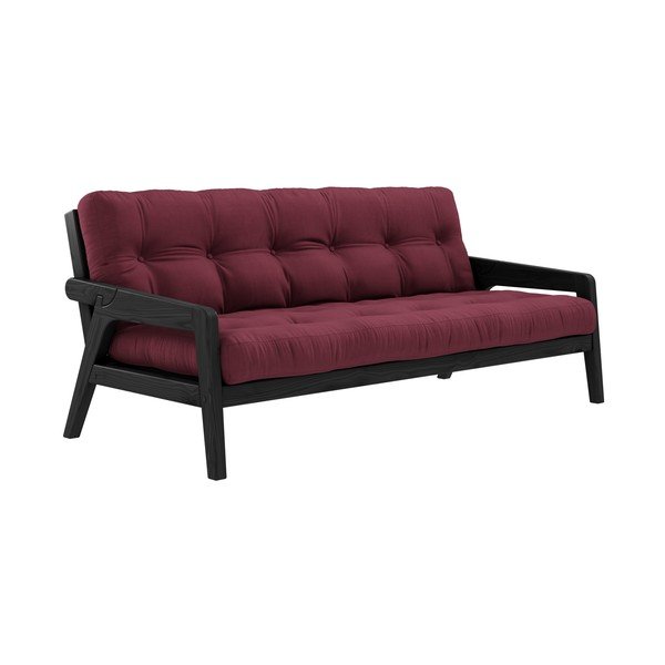 Raztegljiv kavč Karup Design Grab Black/Bordeaux-image-3