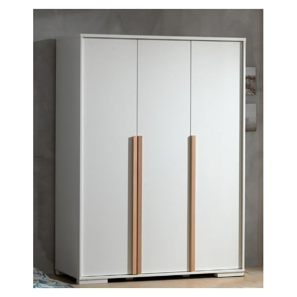 Bela otroška garderobna omara 146x195 cm London – Vipack-image-1