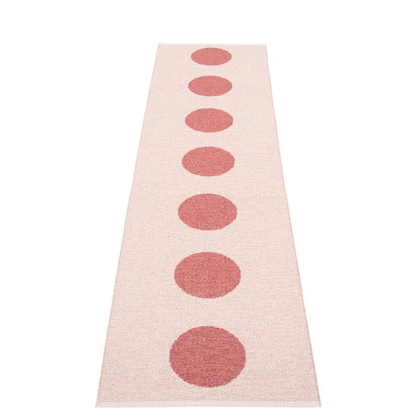Svetlo rdeč zunanji in notranji tekač 70x280 cm Vera Pop Blush – Pappelina-image-2