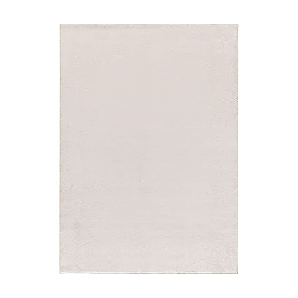 Kremno bela preproga iz mikrovlaken 120x170 cm Coraline Liso – Universal