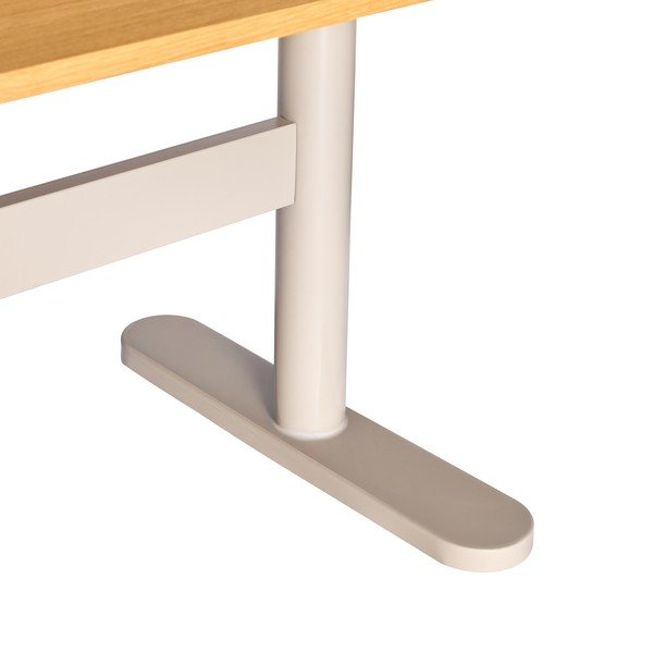 Pisalna miza z mizno ploščo v hrastovem dekorju 90x190 cm Tona – Hübsch-image-4