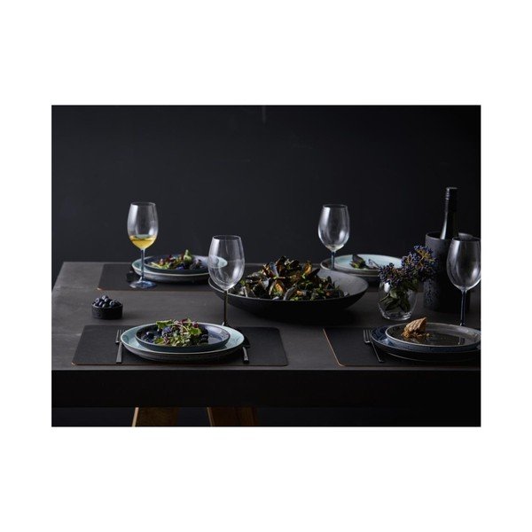 Črn desertni krožnik iz kamenine ø 21 cm Gastro Grey/Grey – Bitz-image-1