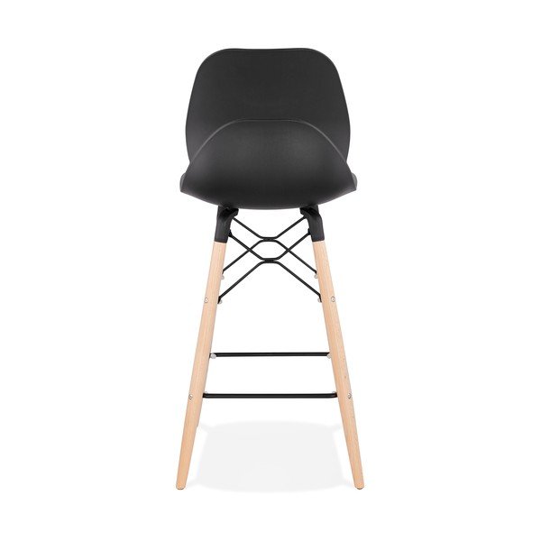 Črn barski stol Kokoon Marcel Mini, višina sedeža 68 cm-image-4
