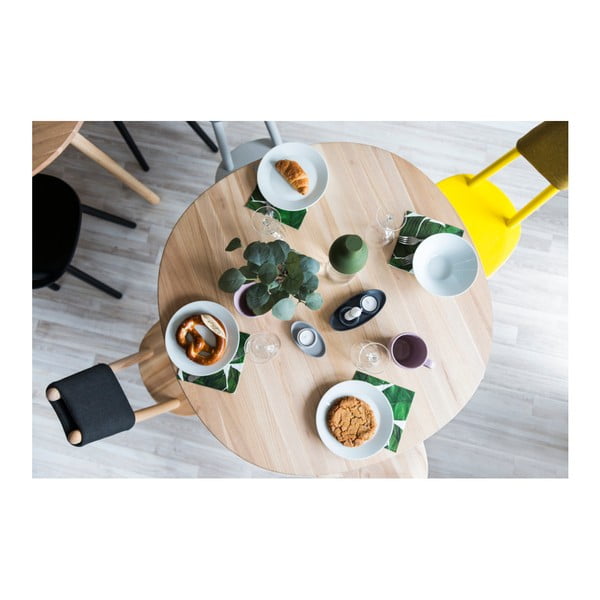 Jedilna miza iz masivnega lesa EMKO Naïve, ⌀ 90 cm-image-4