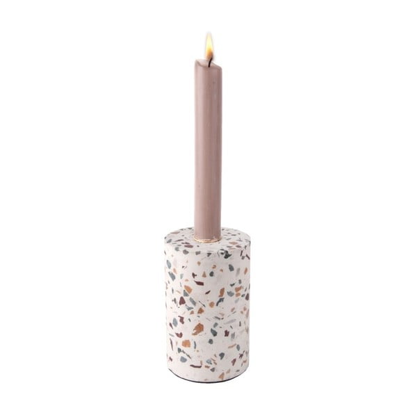 Ročno izdelan svečnik PT LIVING Terrazzo Trois, višina 12,5 cm-image-2